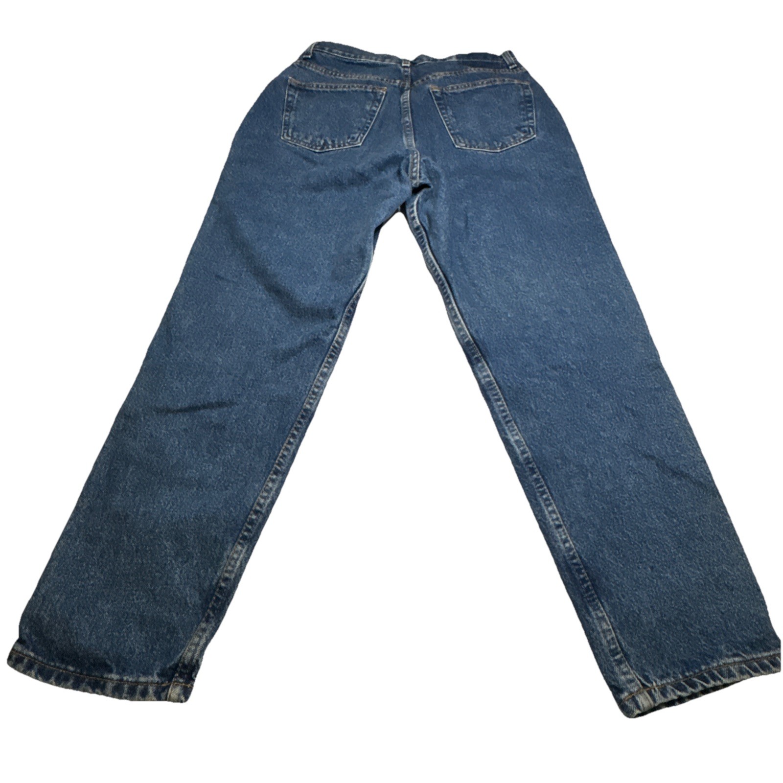 Gap Jeans Est 1969 Womens 12 Ankle Medium Wash Straight Leg Blue Denim High Rise image 2