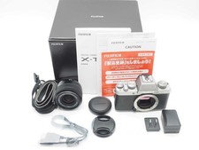Fujifilm X-T100 24.2MP Mirrorless Digital Camera Silver 268809