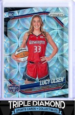 2025 Panini Prizm WNBA Lucy Olsen Rookie Variation Premium Prizm #/99 E968