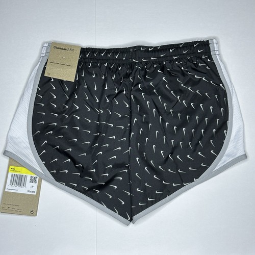 Nike Dri-fit Tempo Girl's Printed Running Shorts (Black) Size Small - Picture 3 of 10
