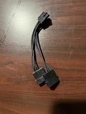 EVGA Molex to 6 Pin PCI Express PCIe Video Card Power Adapter W000  00  000144 NEW