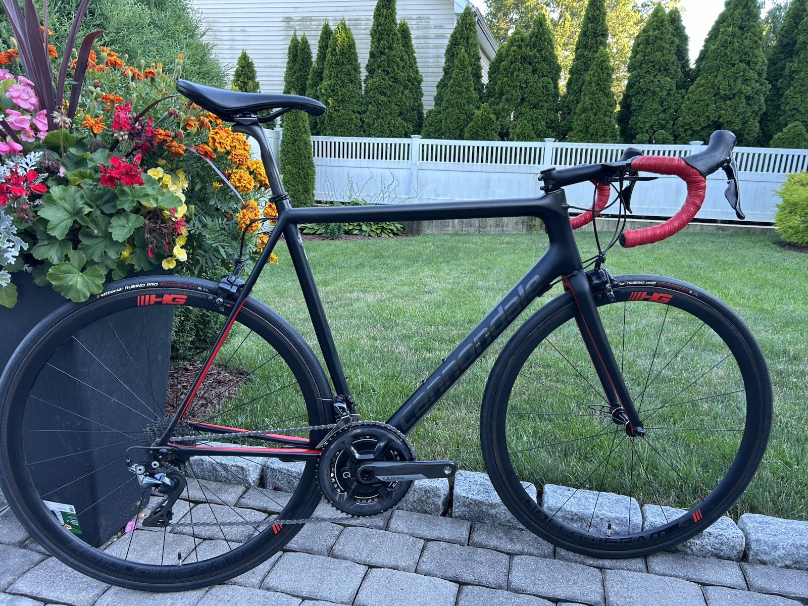 2017 Cannondale SuperSix EVO Hi-MOD Dura Ace 2 Road Bike - 58cm Quarq PowerMeter