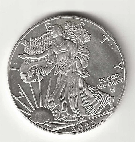 USA  2025 SILVER EAGLE   1 OUNCE .999 SILVER  UNCIRCULATED