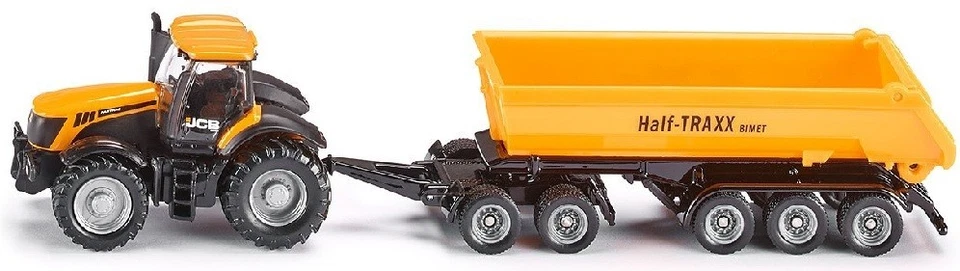 SIKU, JCB 8250 Avec Remorque 3 Essieux + Dolly Ech: 1/87, échelle 1/87, SIK1858 - Photo 1/1