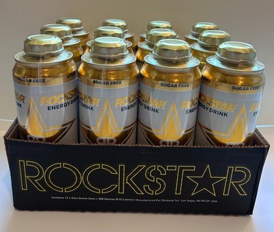 Rockstar Sugar Free Energy Drink 24 oz 12 Pack Original Zero Sugar High Caffeine