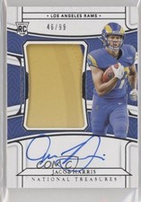 2021 Panini National Treasures Rookie 46/99 Jacob Harris #193 Patch Auto 10kk