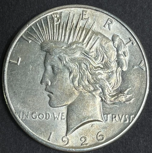1926-S Peace Silver Dollar Choice BU Beauty!