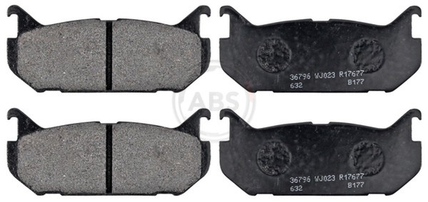 Bremsbelagsatz Scheibenbremse A.B.S. 36796 FüR Ford MX Xedos 626 GE Probe Mazda-image