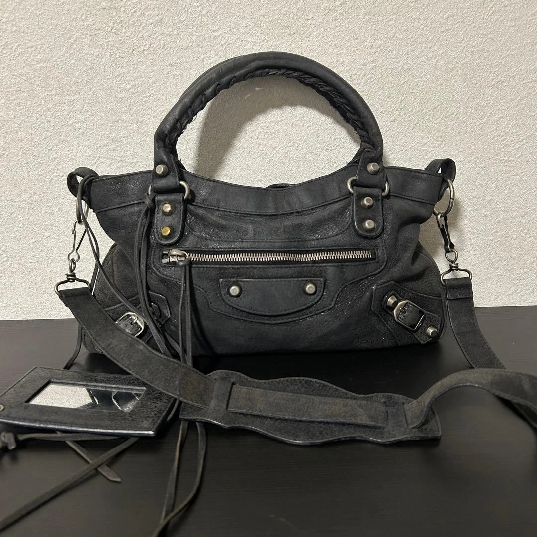 バッグ Balenciaga The City 2way Hand bag Black バッグ Balenciaga The City 2way Hand bag Black バレンシアガザ