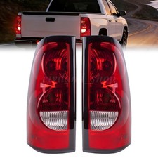 Lhrh Rear Tail Lights Brake Lamps For 2003-2006 Chevy Silverado 1500 2500 3500
