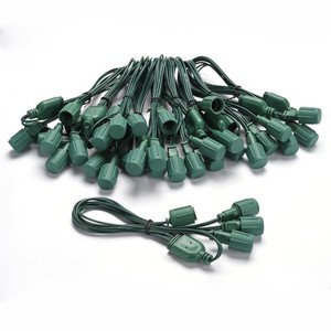 DELight 2.5Ft Extension Cord Splitter 3 Way Waterproof IP65 Connector 10 Pack