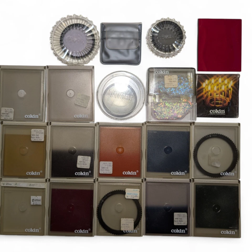 COKIN Filters A Series Lot of 13 Filters & 4 Bonus Circular Polarizing Lenses - Image 4 of 4