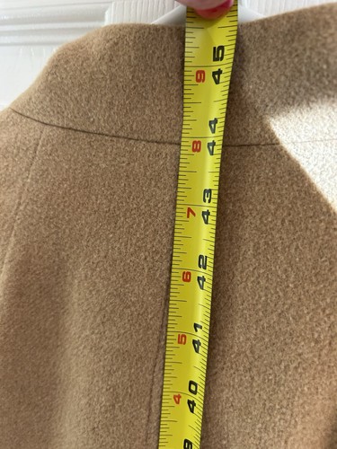 Vintage 100% Pure Camels Hair Women’s Long Coat Tarlows San Jose-sz Sm 72625 - Picture 10 of 13