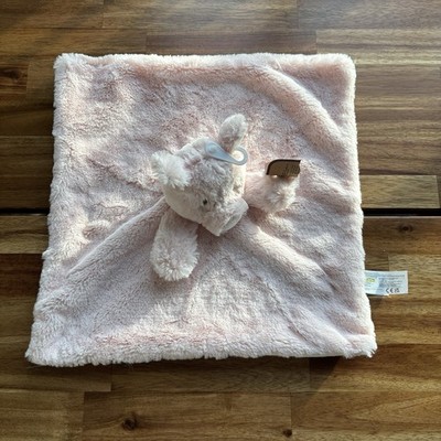 Kelly Toy Pink Piggy Lovey Animal Pig Security Blanket K Luxe Plush Retired NWT