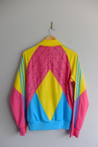 Adidas giacca tuta M blu rosa giallo originale AOP OTTIME CONDIZIONI 2008 - Foto 6 di 9