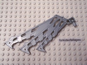 LEGO Bionicle Weapon Wing / Fin (Hahli Mahri) Pearl Light Gray 1 Piece (8914)