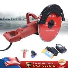 14" Concrete Saw Electric Demo Saw Concrete Saw Cutter Wet Dry Masonry Cut Saw