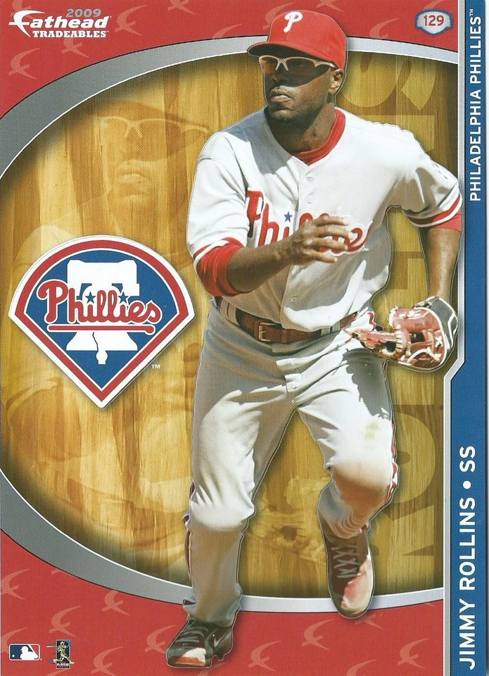 PEGATINA EXTRAÍBLE CHASE UTLEY FATHEAD INTERCAMBIABLES PHILADELPHIA PHILLIES 2014 #54 Foto 4 de 4