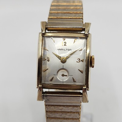 HAMILTON Trent Watch 22 Jewels 770 Tank Case