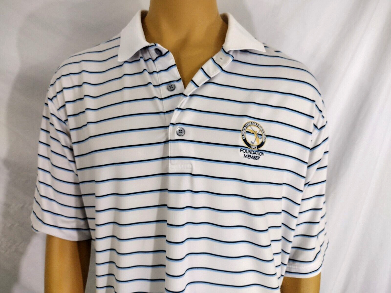 FootJoy GOLF POLO SHIRT SS Mens XXL Poly Stretch Athl… Gem