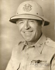 General George Ralph Meyer Chief of Staff IX Corps WWII Signed Autograph Photo