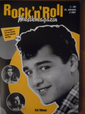 ROCK`N`ROLL Nr 136- 2001 Sal Mineo Ann-Magret Conway Twitty Five Sharps Sid King