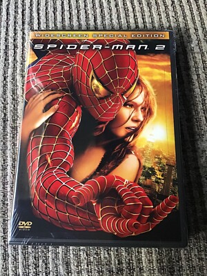 Spider-Man 2 (2004, 2-DVD Set, Sp. Ed. Widescreen) TOBEY MAGUIRE KRISTEN DUNST