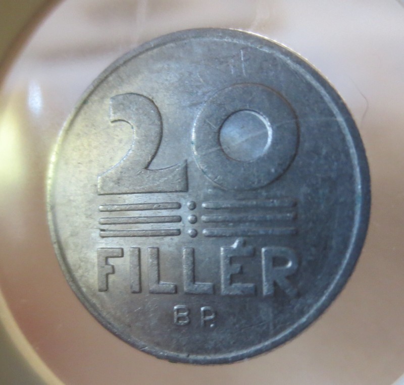 HUNGARY 20 Filler COIN 1968
