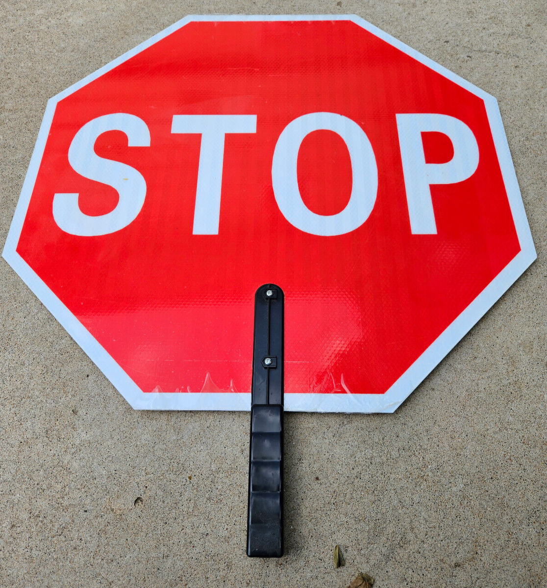 Stop Slow Paddle Sign Reflective Aluminum 24