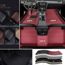 Für KIA SPORTAGE 2005-2024 Auto Fußmatten Wasserdichter Liner Auto Liner Teppich