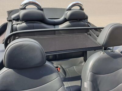  MINI R52.R57 ウインドディフレクター Wind Deflector for Mini R52 R57 (2004-2015) - Collapsible - Black