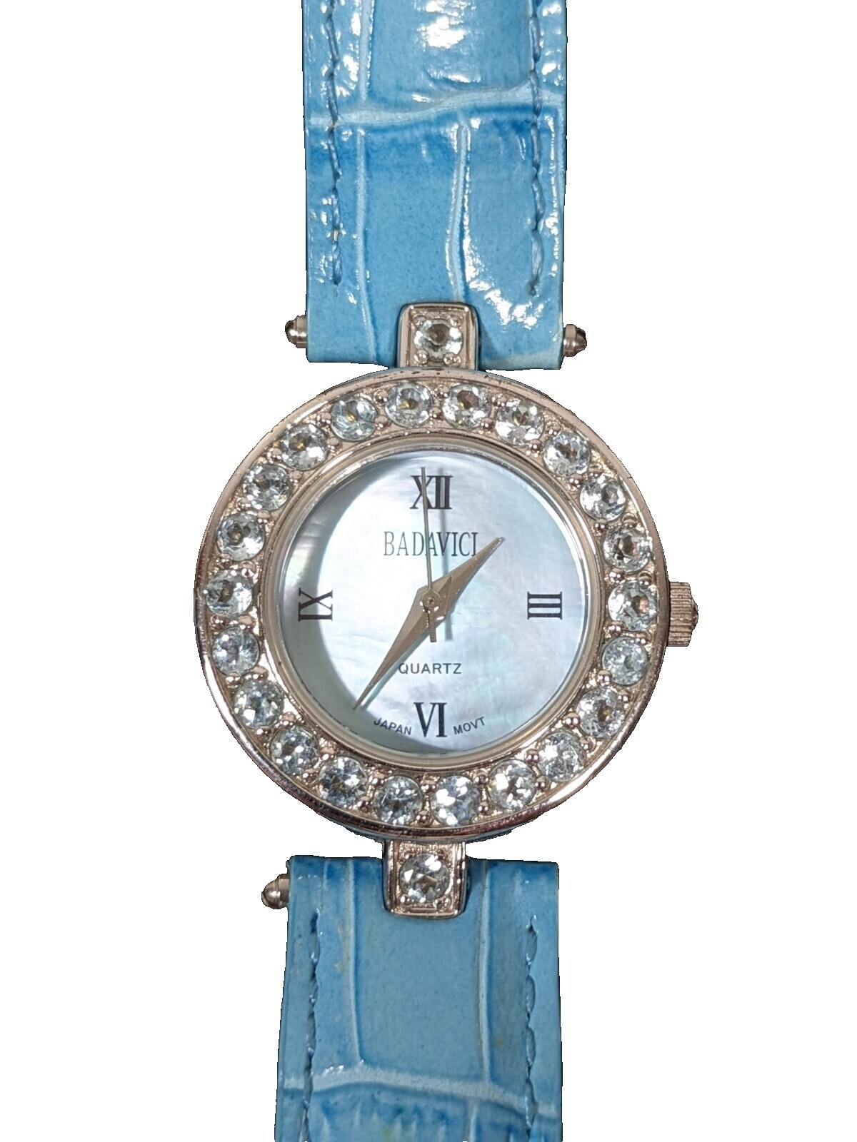 Badavici Rare Vintage Lucoral Women\'s Watch Blue Marble Dial Gemstones Rare Vintage Lucoral Women main image 2