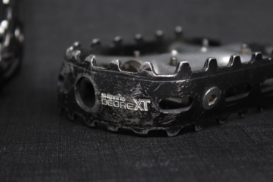 Trampa plana para osos Shimano Deore XT PD-M730 de colección VIA Japón años 90 MTB Foto 2 de 4