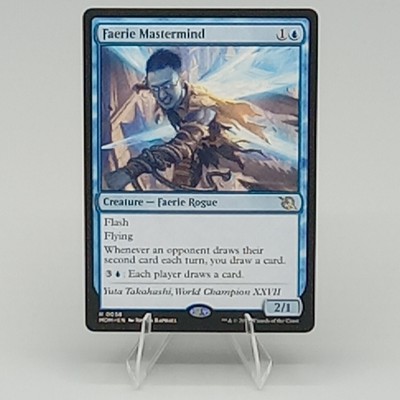 MTG Faerie Mastermind March of the Machine Regular, Pack Fresh, NM Magic