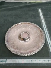 Wm Rogers Spring Flower 12 Inch Chip And Dip Serving Platter 766 preowned