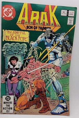 DC Comics Arak Son of Thunder #8 1982