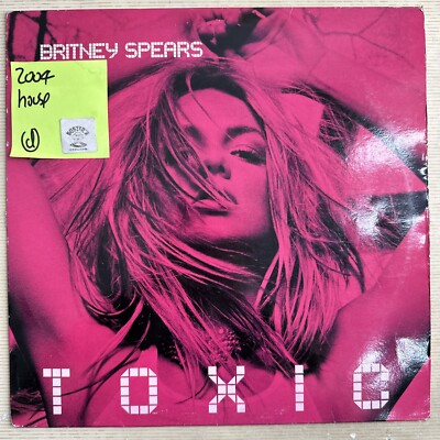 Britney Spears   Toxic 12  Vinyl Record Single VG+ 4 Track