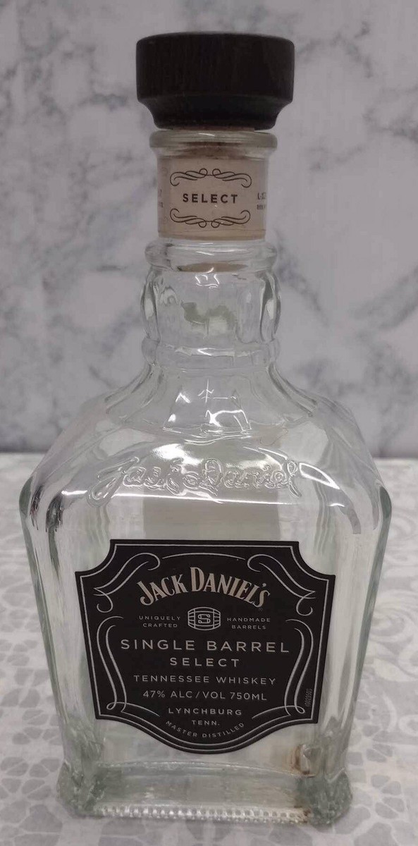 Jack Daniels Single Barrel Select TN Whiskey 750ML Empty No 17