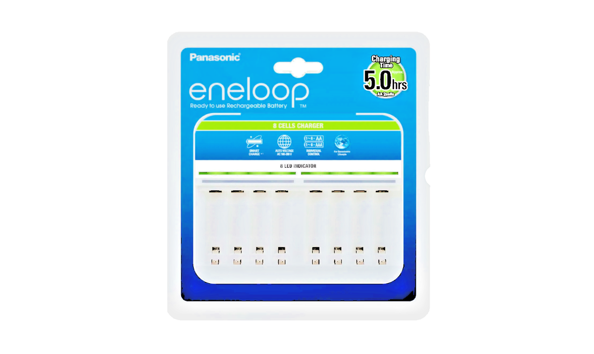 Panasonic BQ-CC55N Eneloop Smart And Quick Charger For Ni-MH Battery Cell Buy Online At Low