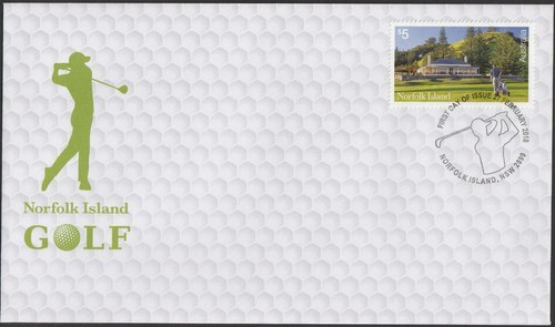 Australia Norfolk Island First Day Cover FDC - 2018 Golf