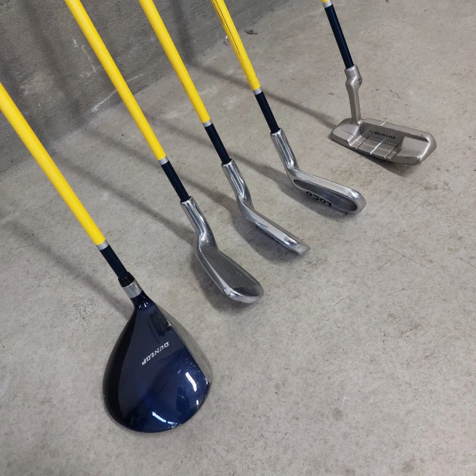 Dunlop Loco Golf Crazy Long Youth Junior Club Set-Driver, 5,7,9, Putter, Bag, RH - Image 2 of 4