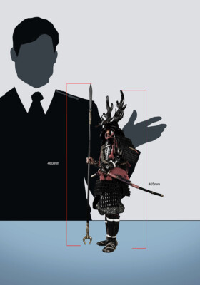 COOMODEL SE090 Japanese Samurai STRONGEST WARRIOR HONDA