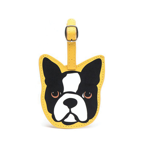 Marc Tetro Dog Travel Luggage ID Tag Cat or Pug