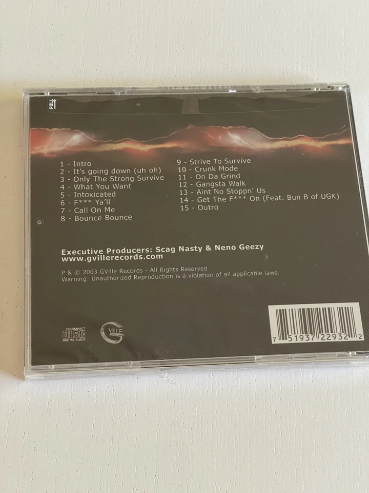 Alabama Villains - Its Going Down CD Rare New Sealed  Rap G-Funk Bun B UGK Foto 2 de 4