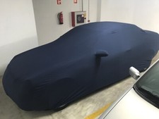 Vollgarage Schutzdecke indoor blau mit Spiegeltaschen f&uuml;r Mercedes CLK W209