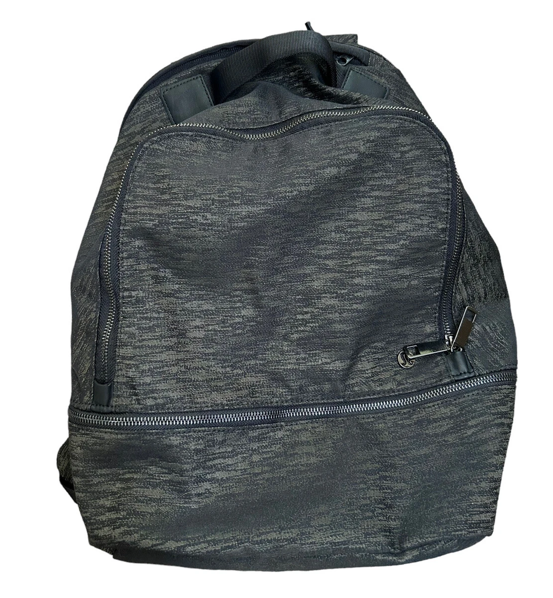 Lululemon City Adventurer Backpack 17L Black With Orange Lining