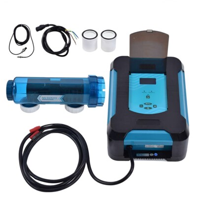 Complete Salt Water Pool Chlorine Generator System for 55,000 Gallon Chlorinator
