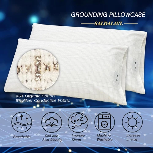 Earthing Bed Sheet Grounding Connection Cord Conductive Grounding Mat W/ AU Plug - Picture 4 of 17