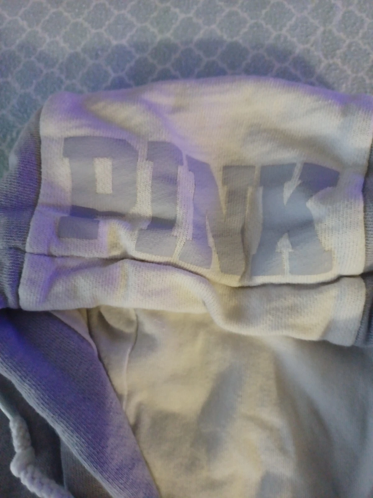 UNDERCOVER Felpa donna Victorias Secret ROSA media grigia full zip leggera