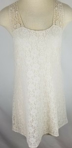 cream colored sundress